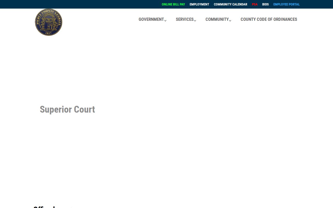 Pierce County Superior Court clerk assignments and criminal copy fees
