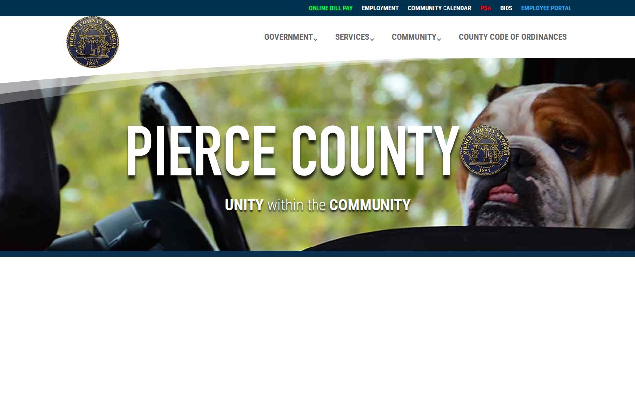 Pierce County court docket county department navigation